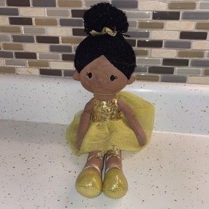 LinzyToys 14 inch Pharsa Yellow Ballerina Doll
